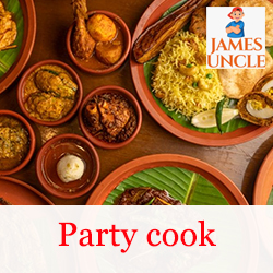 Party cook Mrs. Priyanka Sarkar in Sarsoona